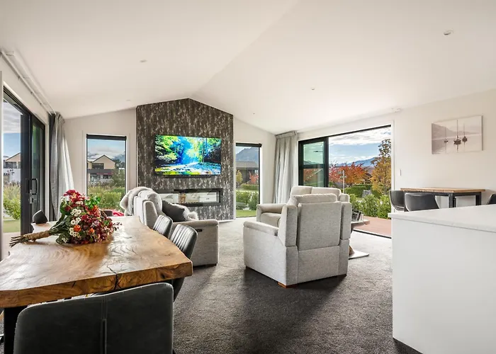 Hébergement de vacances Brand New Escape - Outdoor Fire Wanaka